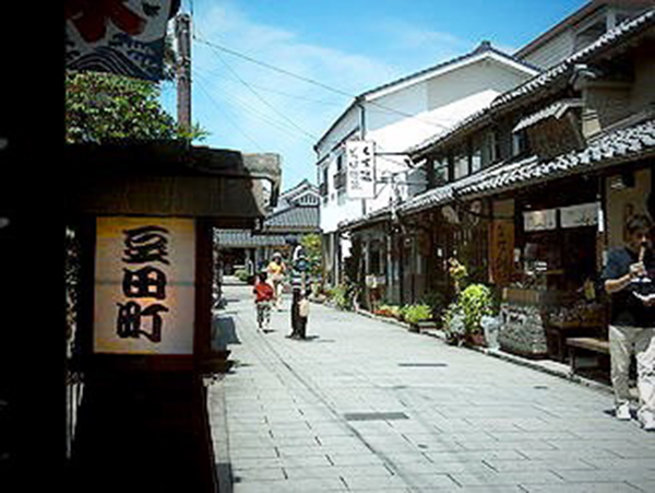 豆田町街並み